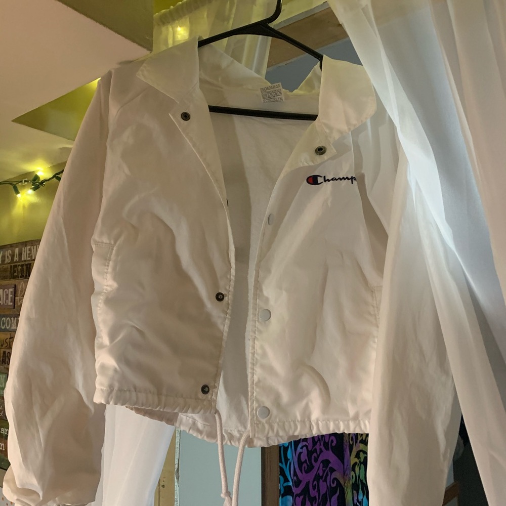 Cropped champion windbreaker